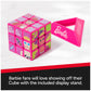 Rubik's Cube Barbie 50th Anniversary 3x3 Cube Collectible Brain Teaser
