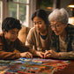 White Mountain 1000 Piece Jigsaw Puzzle Scene Summer Cabin, Lake Retreat