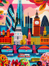 Cross & Glory | 1000 Piece Jigsaw Puzzles for Adults | Colourful London