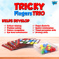 Point Games Therapy Games for Kids, Tricky Fingers Trio, Puzzle Games, Sensory Learning Game, Fun for Entire Family, Ages 4+