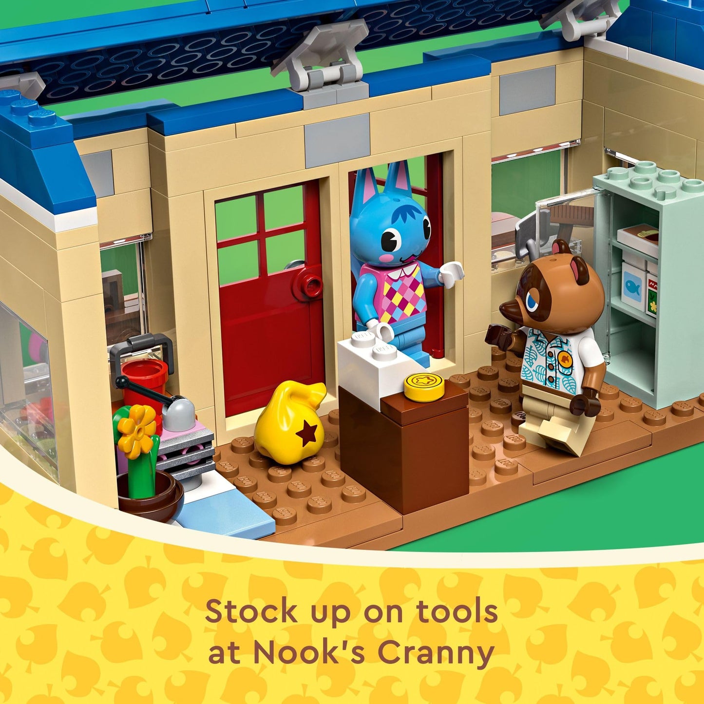 LEGO Animal Crossing Nook’s Cranny & Rosie's House, Buildable Video Game Toy for Kids, Includes 2 Animal Crossing Toy Figures, Birthday Gift Idea