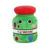 GIANT MICROBES Vaccine for Flu Plush - Learn About Health and Immunology, Educational Gift for Students, Doctors, Nurses, Scientists, Pharmacists