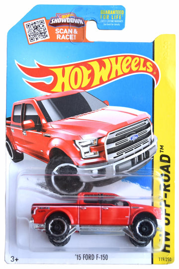 Hot Wheels '15 Ford F-150, HW Off Road 119/250 [red]