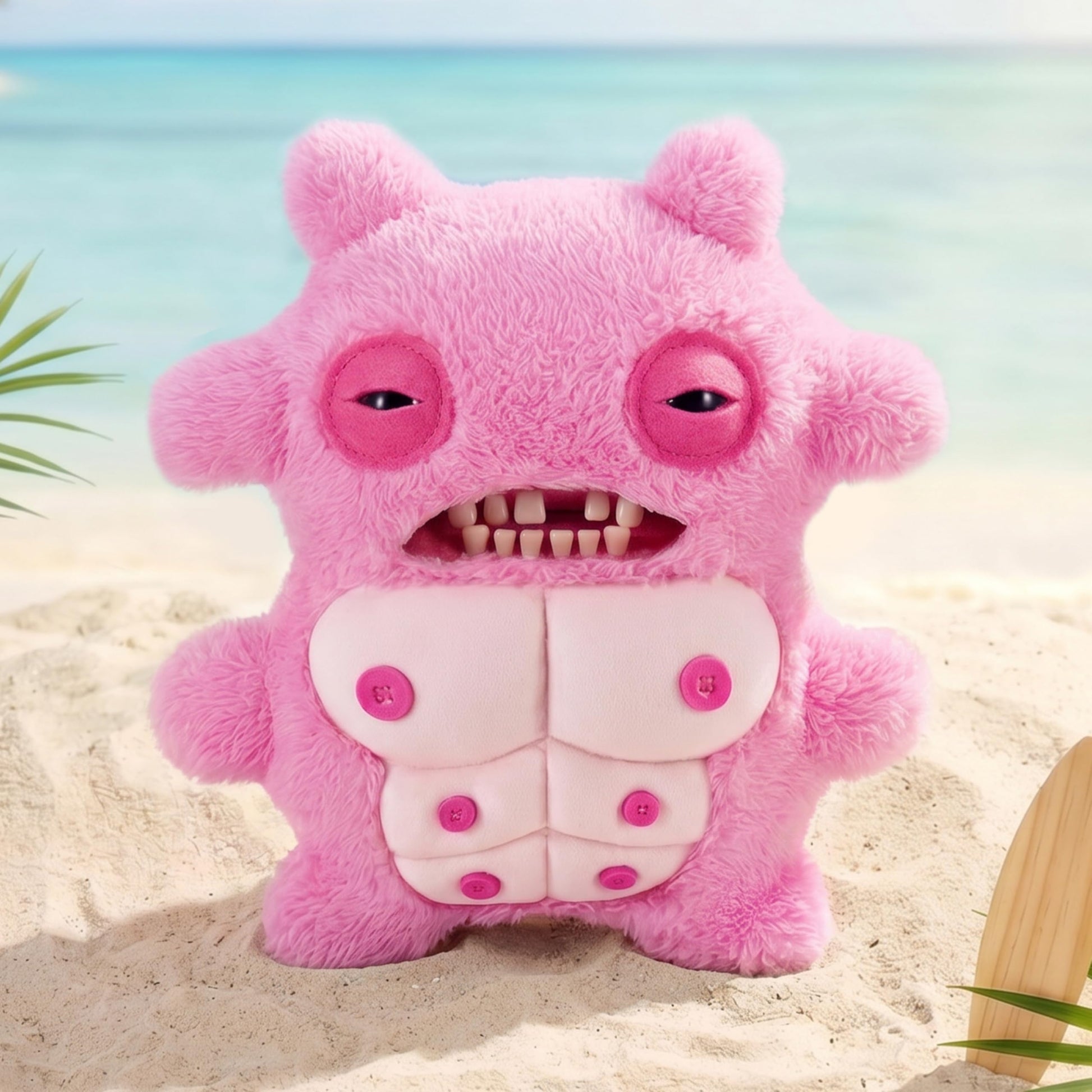 Fuggler Nipple Fuggs 9 Inch Plush Collectible Toy (Sir Nobbynuts) by ZURU Featuring Funny Ugly Monster Design with Ridiculous Details, Bold