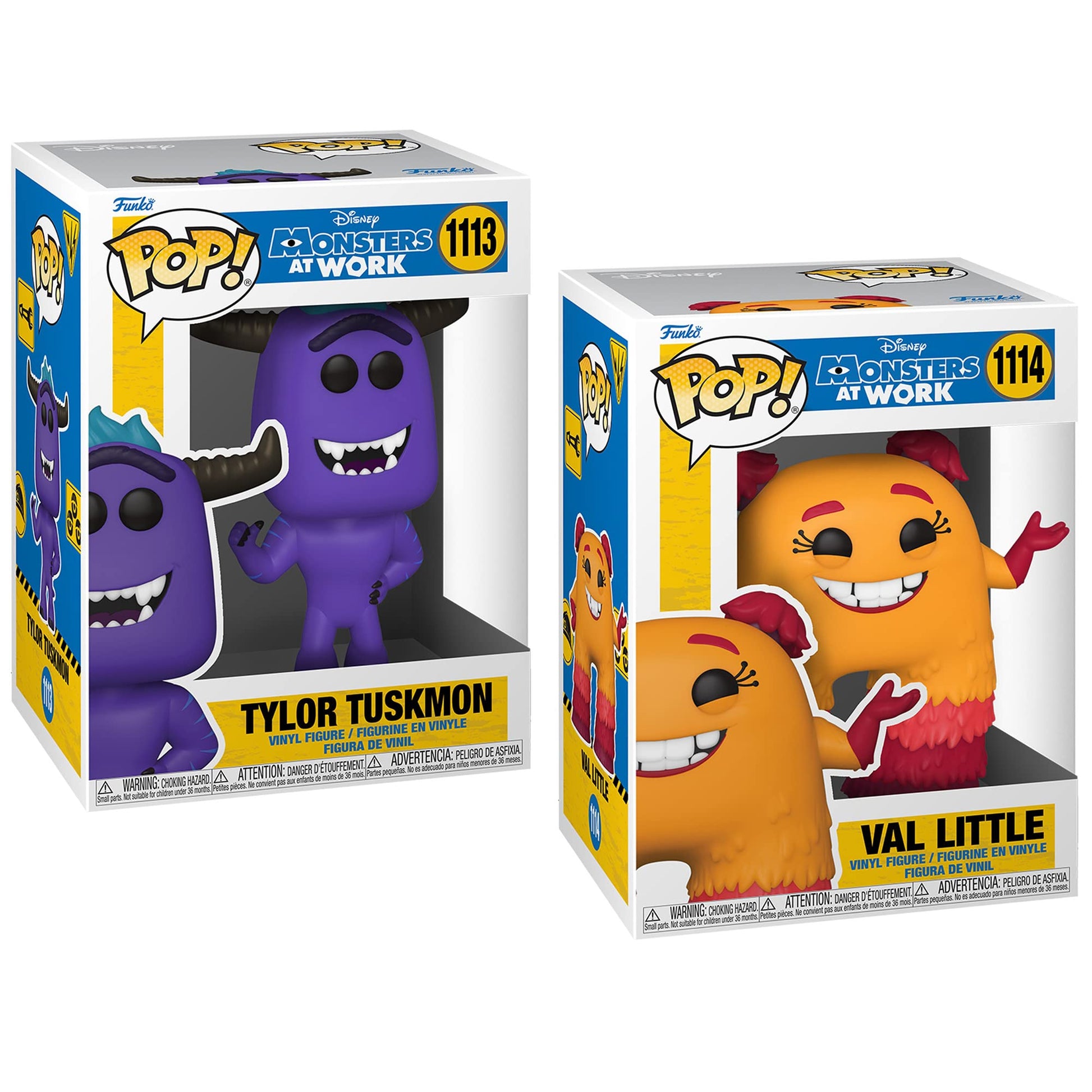 Funko Disney: POP! Monsters at Work Collectors Set - Tylor, Val