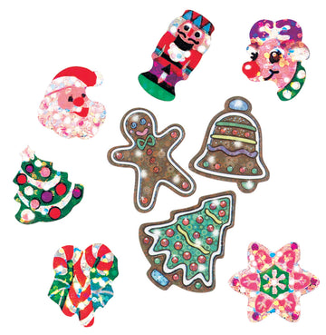 Trend Enterprises Sparkle Stickers Holiday Celebrations Themed Jumbo Pack - 1 1/4 in - Pack of 648