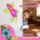 WOROD Wall Climbing Gecko Lizard, Kids Toys Remote Control Car, Rechargeable Wall Crawler Gecko Robot, Boys & Girls Ages 12+, 360° Stunt Crawler, LED