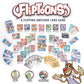 Thunderworks Games: FlipToons | an Animated Deck-Building Card Game! | Easy to Learn Board Game with Classic Cartoon Style | Portable Small Box Family