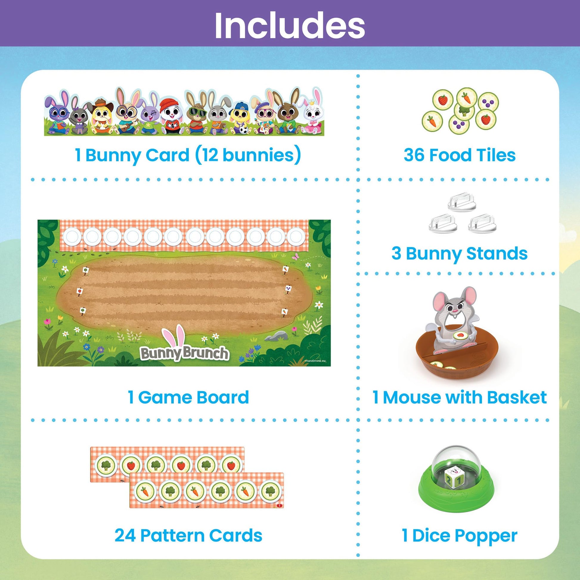 hand2mind Bunny Brunch, Cooperative Board Games, Toddler Educational Toys, Kindergarten Math Games, Preschool Learning Activities, Indoor Recess Games