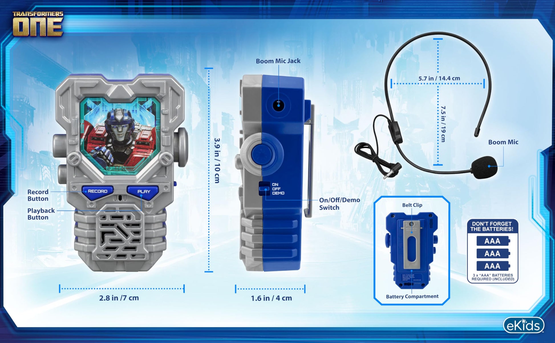 Transformers Toy Voice Changer for Kids and Fans of Transformers Toys