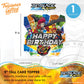Treasures Gifted Officially Licensed BEYBLADE BURST Cake Topper Set - (1) BEYBLADE Cake Topper & (24) BEYBLADE Cupcake Topper & Wrappers - BEYBLADE