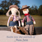 MON AMI Cooper The Cowboy Doll, 15-Inch Western Plush Stuffed Doll Gift