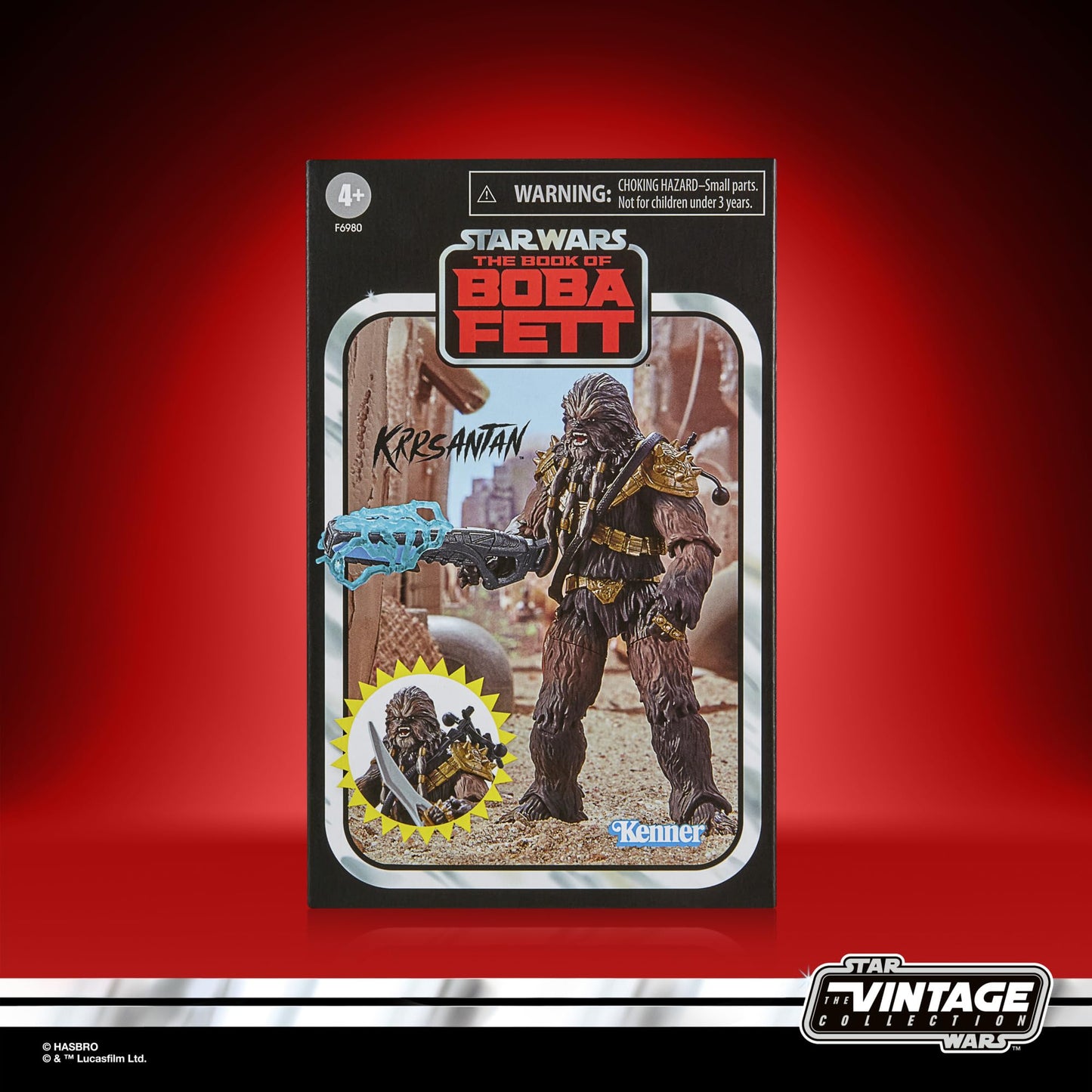 STAR WARS The Vintage Collection Krrsantan, The Book of Boba Fett 3.75-Inch Action Figures, Ages 4 and Up (SDCC 2023 Exclusive)