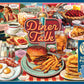 Cobble Hill 500 Piece Puzzle - Diner Talk - Sample Poster Included