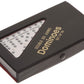 Double 6 Jumbo Size Domino Tiles with Spinner in Vinyl Case, Black