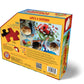 Madd CAPP Lil' Ladybug 100 Piece Jigsaw Puzzle for Ages 5 & Up- Unique Animal-Shaped, Poster-Sized, Pieces are Oversized, Includes Educational Madd