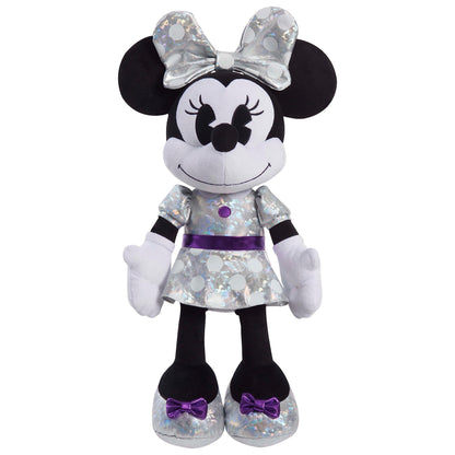 Disney100 Years of Wonder Minnie Mouse Large Plush Stuffed Animal, Kids Toys for Ages 2 Up by Just Play