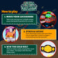 Whales Entertainment| Lucha Lucha 345| Strategy Board Games for Adults, Family and Kids Aged 6 +| Fun Wrestling-Themed Game for 2 Players | Classic