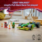 LEGO NINJAGO Lloyd's Pull-Back Race Car Toy - Building Toy for Pretend Play for Boys and Girls, Ages 7+ - Toy Car for Kids with 2 Minifigures - Gift