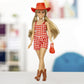 Addison Rae Fashion Accessory Packs - Country; Perfect complement to The Fashion or Singing Doll, Clothing and Accessories only