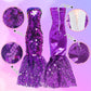 BLIJOLA Doll Clothes 5 Sets Sequins Dresses for 11.5 inch Girl Doll Including 2 Mermaid Clothes Swimwear 1 Evening Dress 2 Casual Dresses Party
