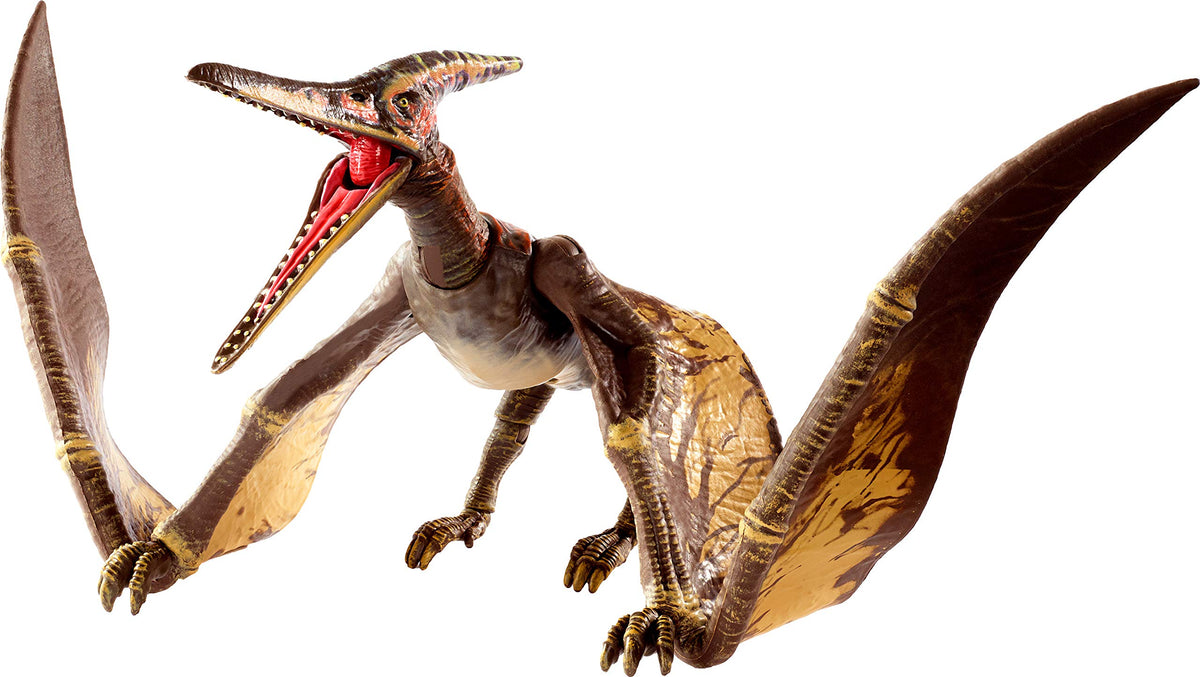 Jurassic World Toys Amber Collection Pteranodon 6-in Dinosaur Action Figure, Movie-Authentic Detail, Movable Joints & Figure Display Stand,