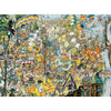 Bits and Pieces - 1000 Piece Jigsaw Puzzle for Adults - Crazy BBQ - Festival Scene Jigsaw Puzzle by Artist Gerold Como, Completed Puzzle Size: 20" x