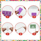 25 PCS Mexican Fiesta Cake Topper Mini Mexican Papel Picado Banner Cactus Pepper Sombrero and Flower Cake Decor for Mexican Themed Party Decorations