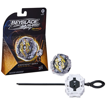 Bey Blade Burst Pro Series Knockout Odax Spinning Top Starter Pack - Stamina Type Battling Game Top with Launcher Toy