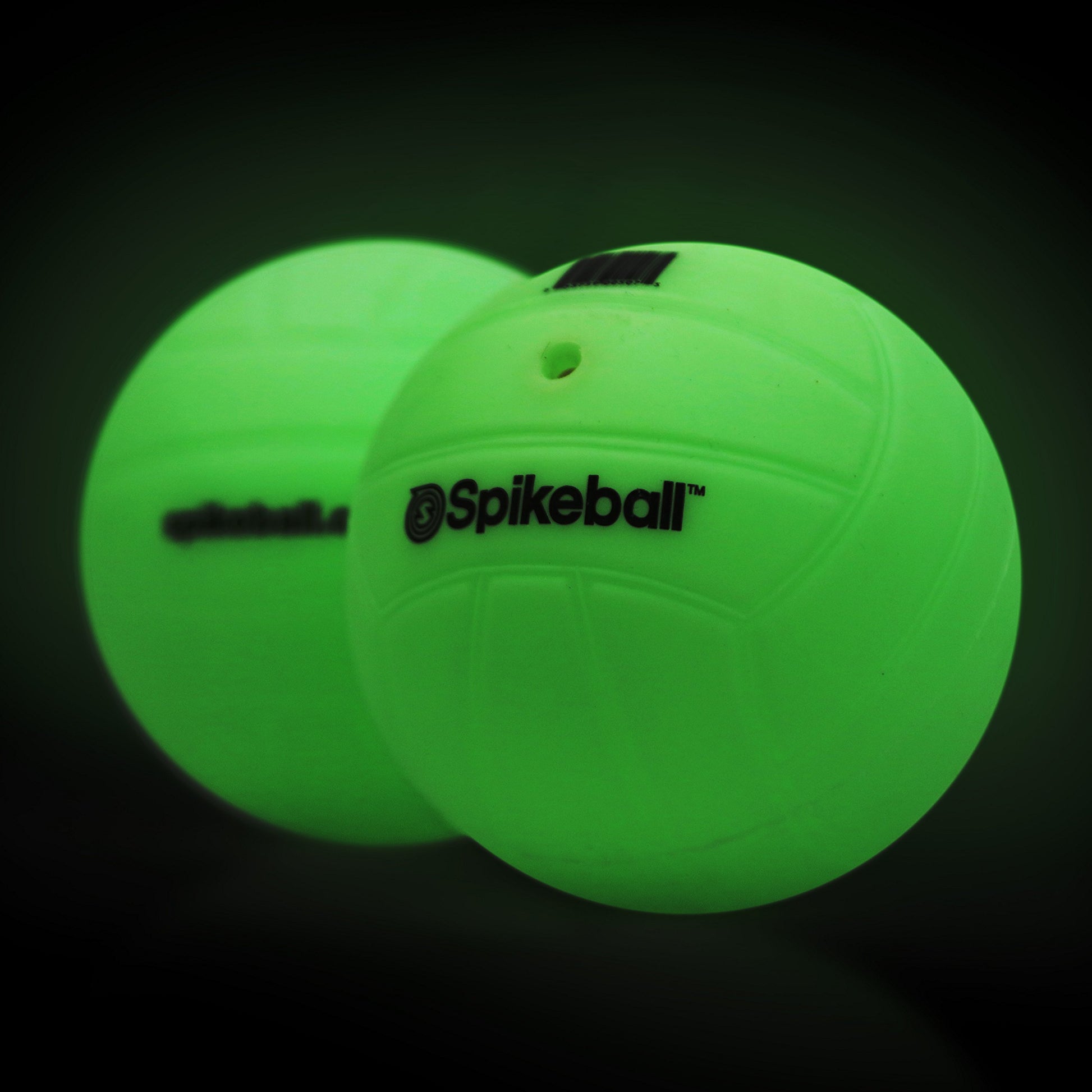 Spikeball Glow in The Dark Balls (2 Pack), Replacement, Play After Dark