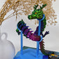 Whattiho 3D Printed Dragon, Articulated Dragon Fidget Toy Posable Flexible Toys for Car Decoration and Ornament Figures