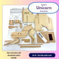 Pathfinders Stem kit - Automata Flying Unicorn Girls and Boys - Build a Moving Unicorn Model - Magical Mechanical Toy - Educational Engineering Gift