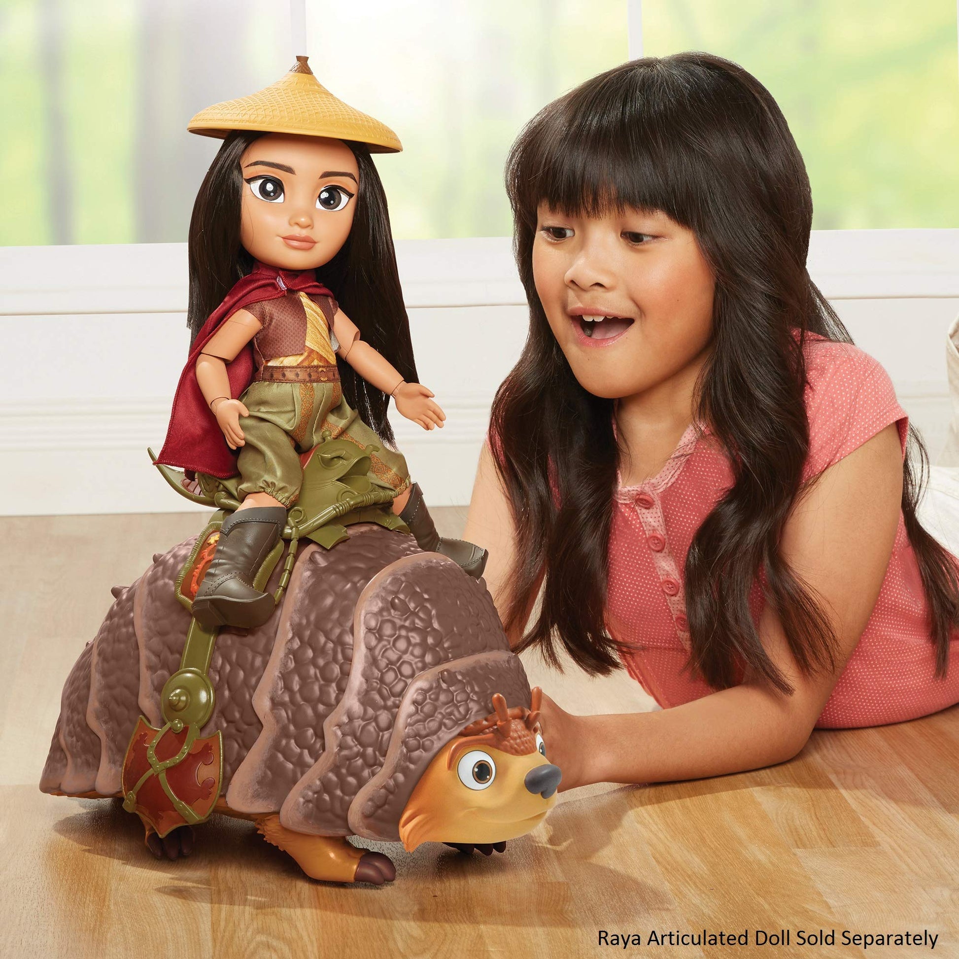 Disney Raya and The Last Dragon Feature Doll Sized Tuk-Tuk Figure with 2-Part Doll Seat