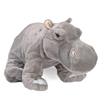Wild Republic Hippo Plush, Stuffed Animal, Plush Toy, Gifts for Kids, Cuddlekins 12"