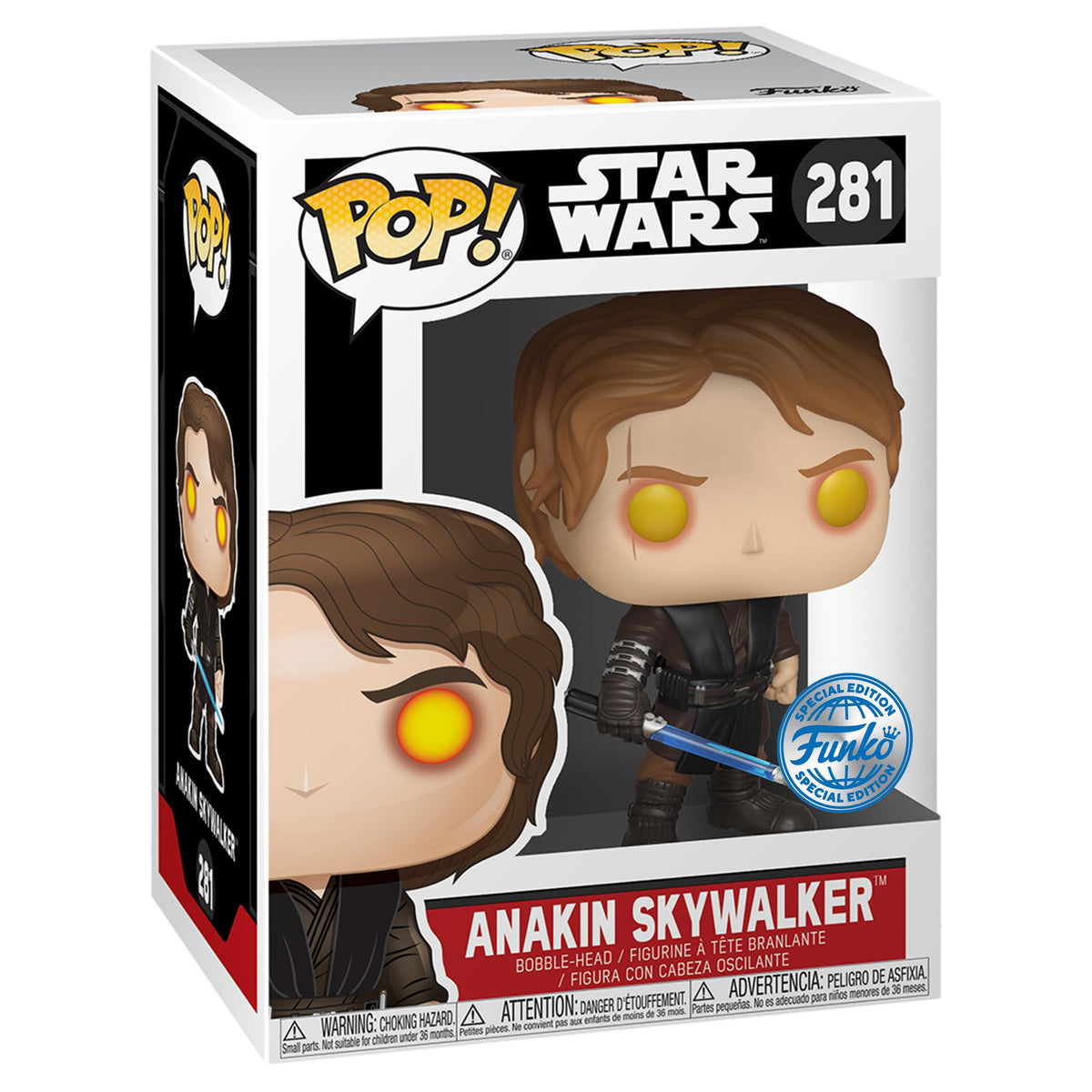Funko Pop Star Wars 281 Anakin Skywalker Dark Side