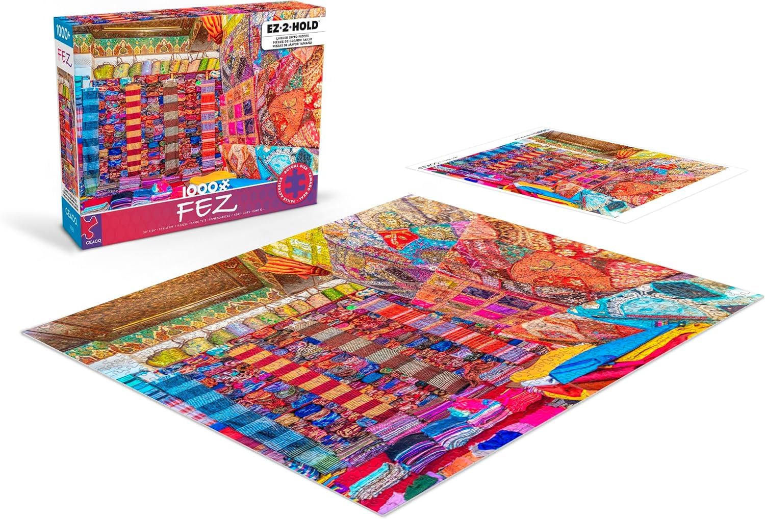 Ceaco - Fez - 1000 Larger Sized Piece Jigsaw Puzzle