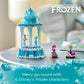 LEGO Disney Frozen Anna and Elsa’s Magical Carousel 43218 Ice Palace Building Toy Set with Disney Princess Elsa, Anna and Olaf, Great Birthday Gift