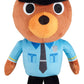 PIGGY - Officer Doggy Collectible Plush (8" Tall, Series 2)