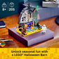LEGO Halloween Barn Building Toy - Room Decor & Pretend Play Set for Boys & Girls, Ages 9+ - Halloween Toys & Crafts for Kids - Gift Idea - W/Scary