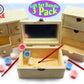 Matty's Toy Stop Design & Paint Your Own Wooden Jewelry Box Set with Mirror Jewelry Box, 3 Drawer Dresser, 4 Drawer Dresser, 3 Brushes & 9 Paints (3