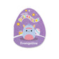 Squishmallows Original 8in Evangeline The Blue Monster - Official Jazwares Easter Plush (Little)