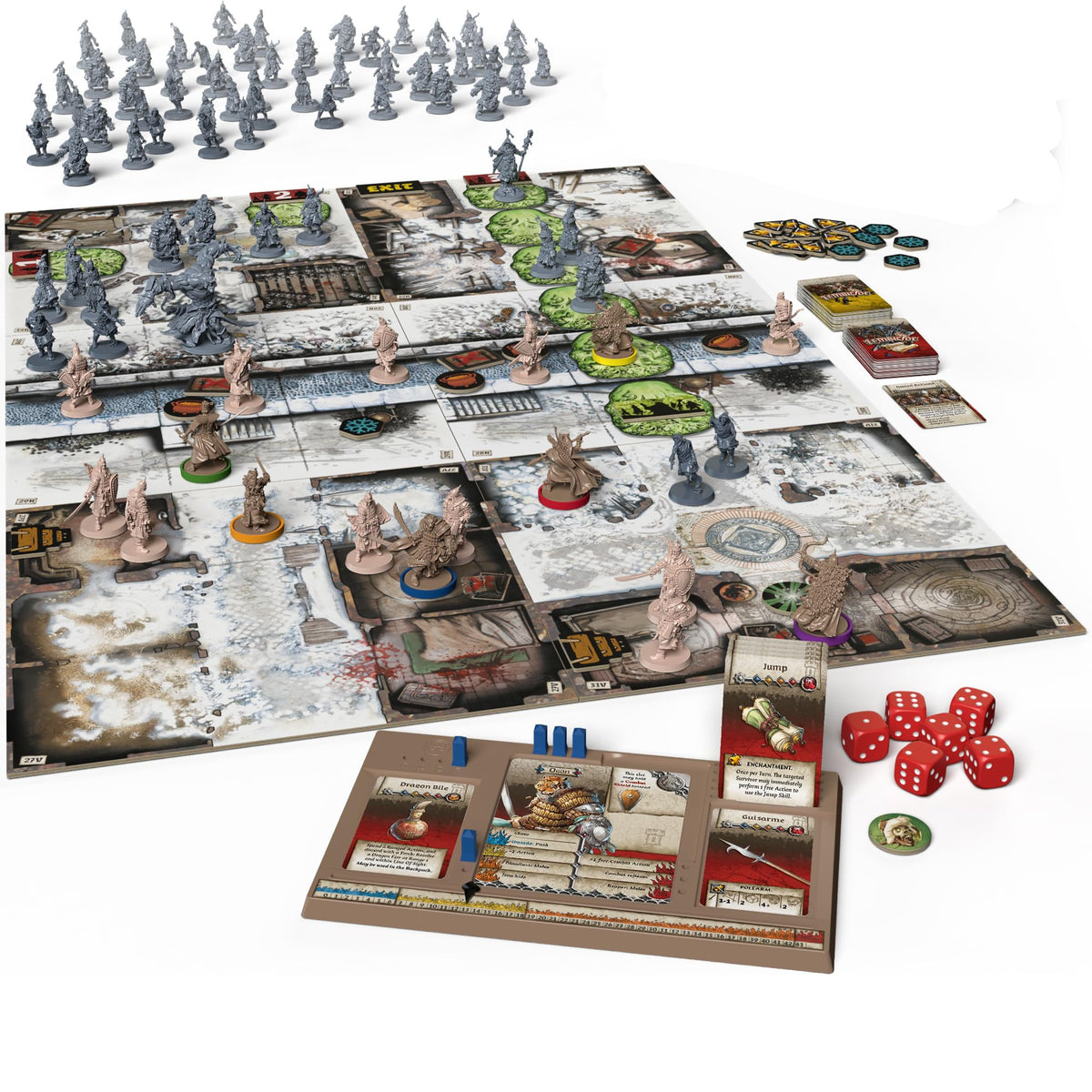Zombicide White Death Board Game