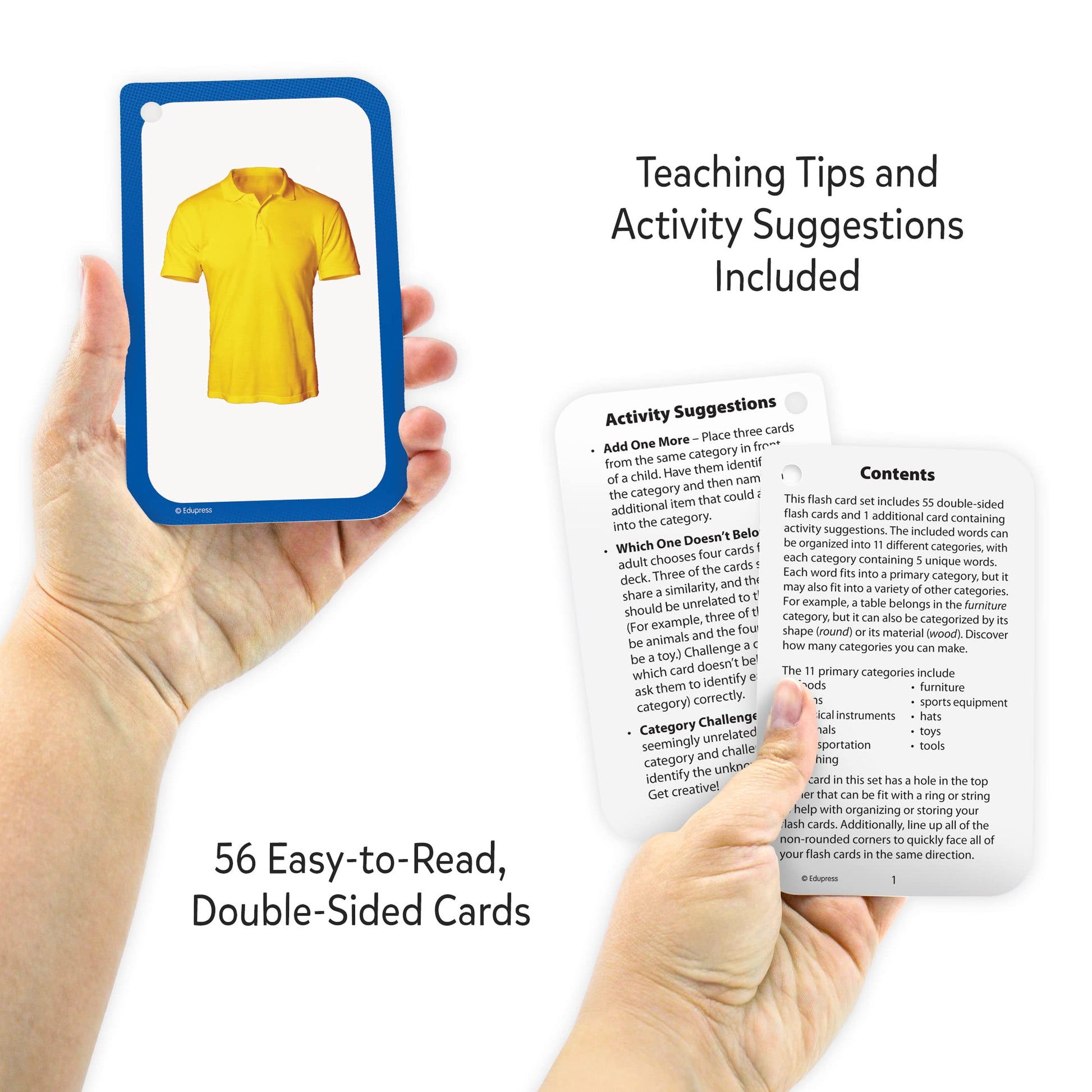 Categories Flash Cards (EP62079)