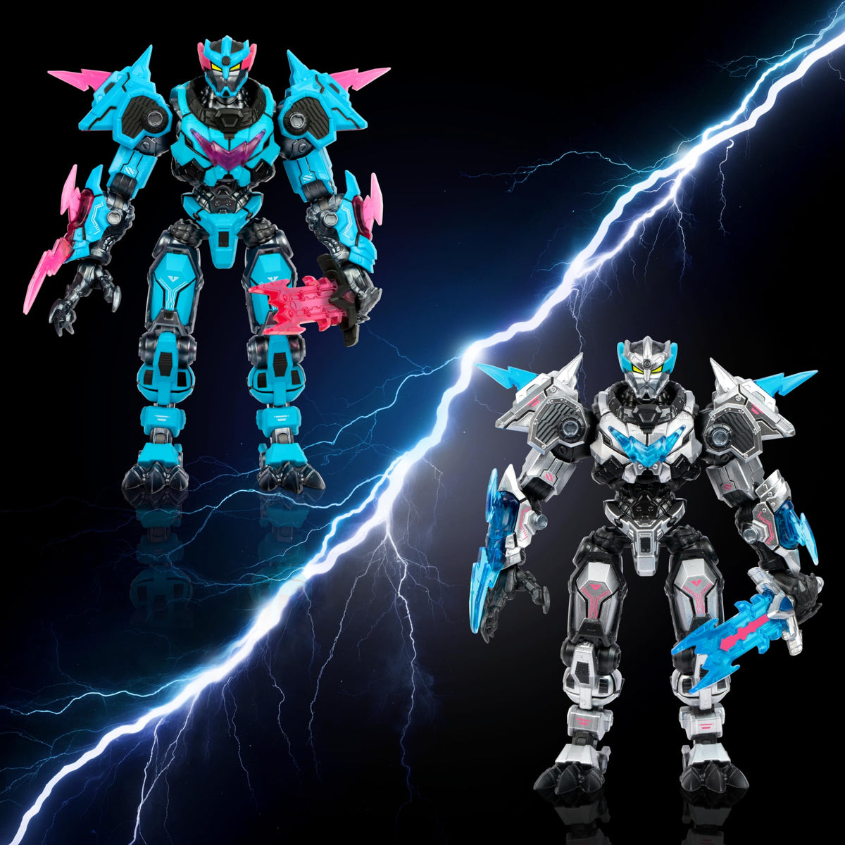 MrBeast Lab Platinum Series Panther Battle Titan Collector Figure