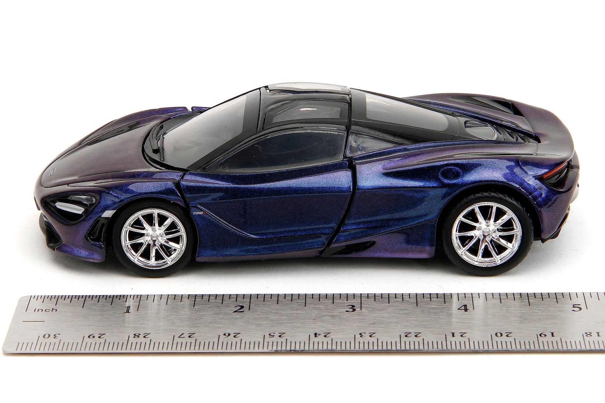 Jada Pink Slips 1:32 W1 McLaren 720S Die-Cast Car, Toys for Kids and Adults (Iridescent Purple)