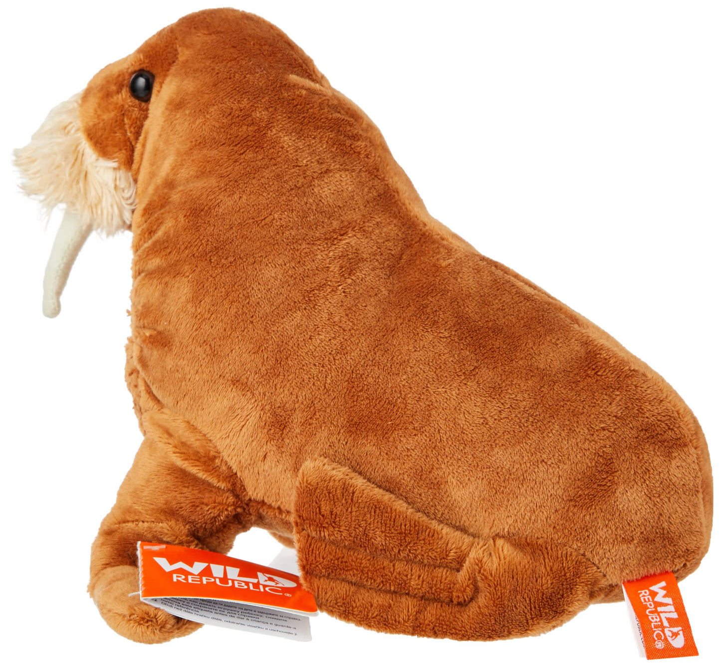 Wild Republic Walrus Plush, Stuffed Animal, Plush Toy, Gifts for Kids, Cuddlekins 8 Inches