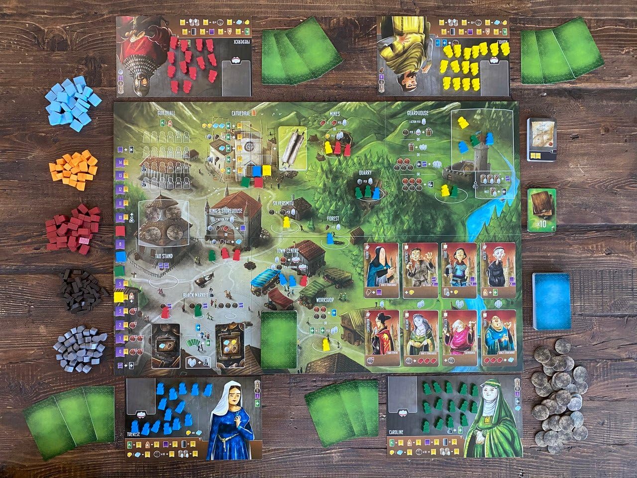 Renegade Game Studios Architects of the West Kingdom Board Game - Strategic Worker-Placement for 1-5 Players