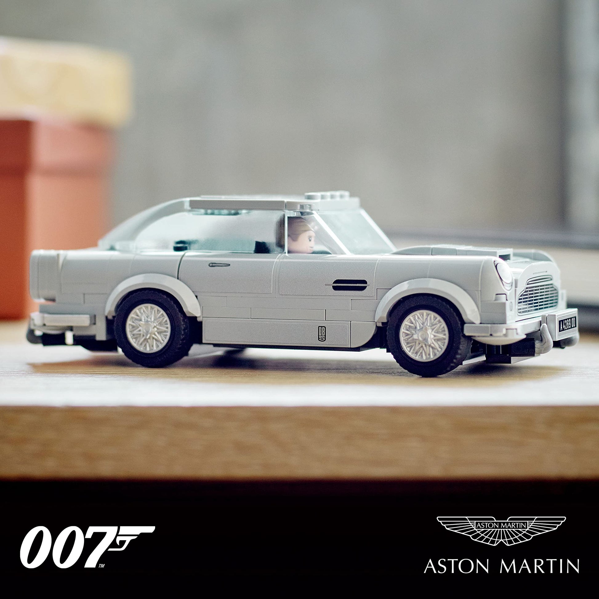 Lego Speed Champions 007 Aston Martin DB5 76911 Building Toy Set Featuring James Bond for Kids, Boys and Girls Ages 8+ (298 Pieces), 10.32 x 5.55 x