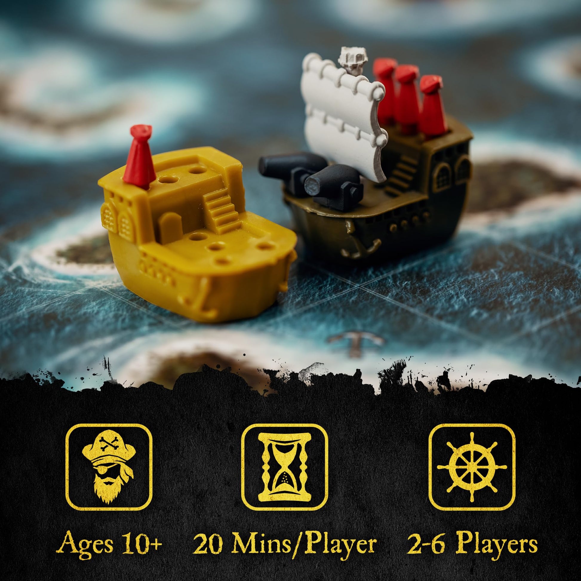 Plunder A Pirate's Life - Family Board Game for Adults and Kids
