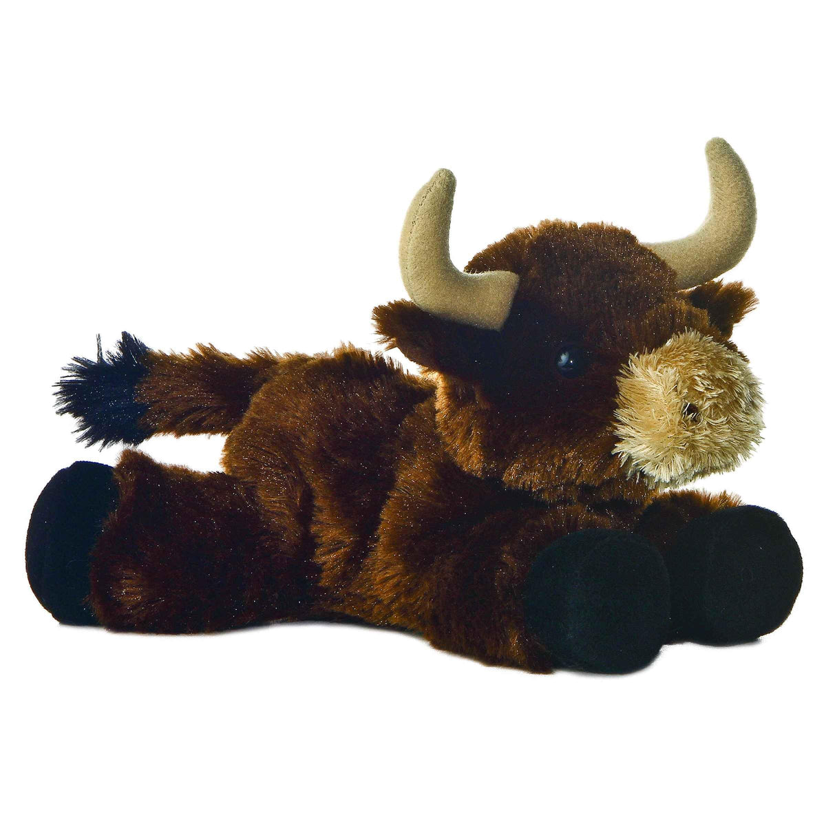 Aurora Mini Flopsie 8" Brown Toro Adorable Stuffed Animal